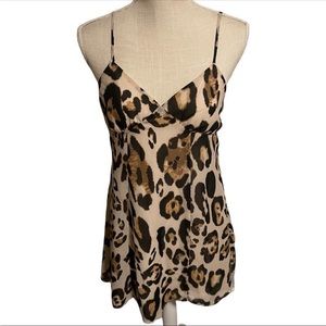 Show Me Your Mumu Winona Strappy Dress In Late Night leopard